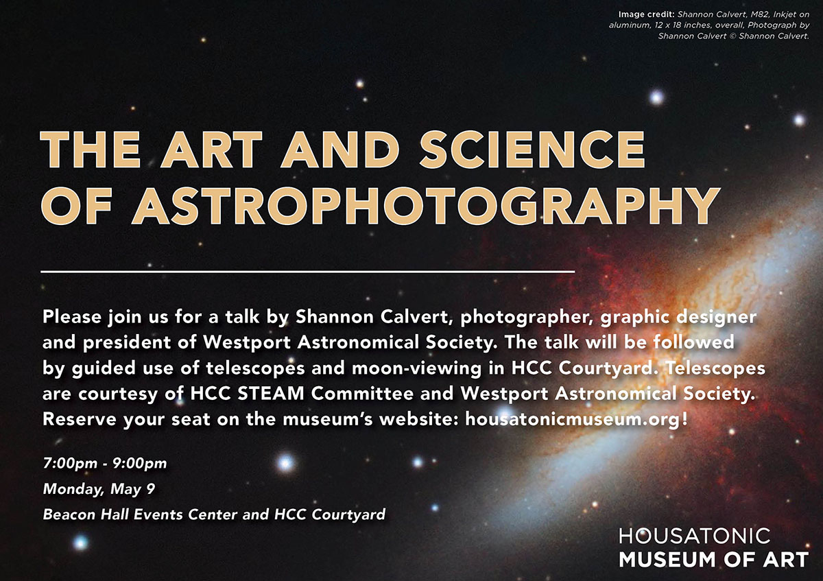 The Art and Science of Astrophotography May 9th from 7-9PM