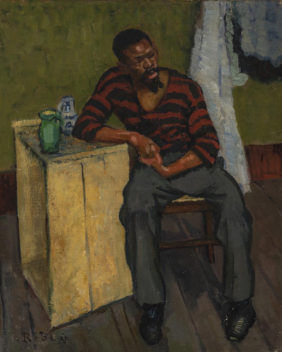 Seated Black Man, Not dated