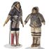 Labrador Inuit Dolls (male and female)