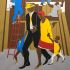 The Builders by Jacob Lawrence
